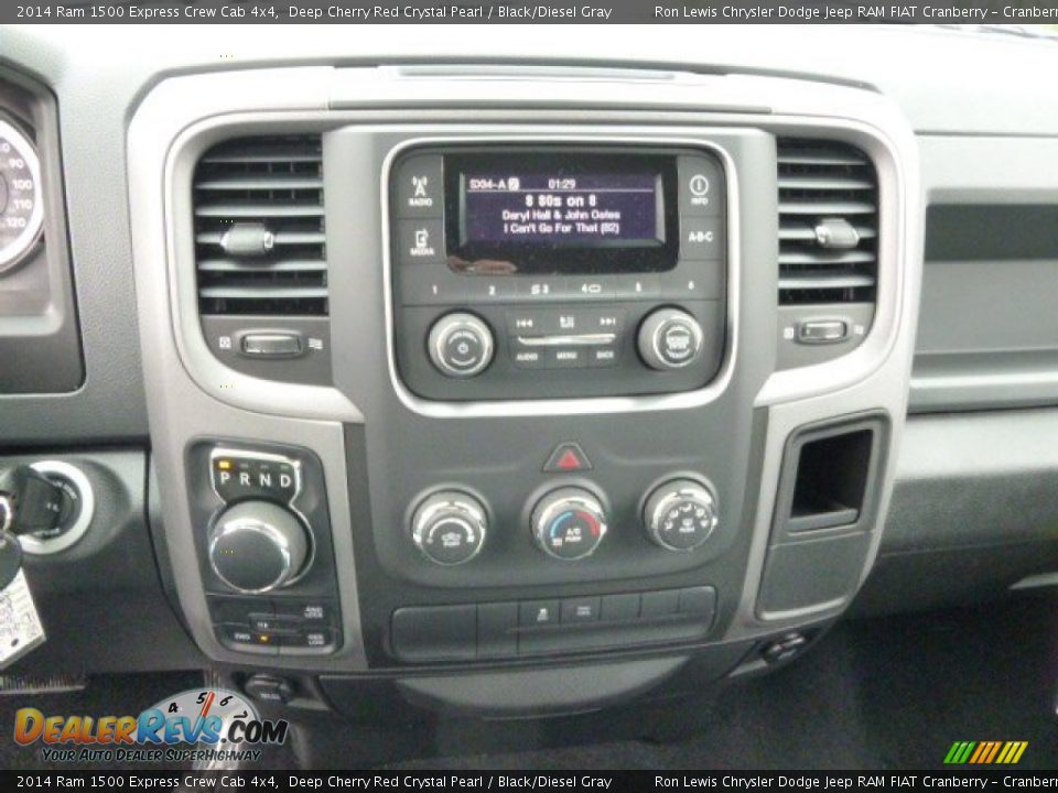 2014 Ram 1500 Express Crew Cab 4x4 Deep Cherry Red Crystal Pearl / Black/Diesel Gray Photo #16