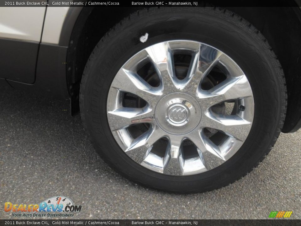 2011 Buick Enclave CXL Gold Mist Metallic / Cashmere/Cocoa Photo #7