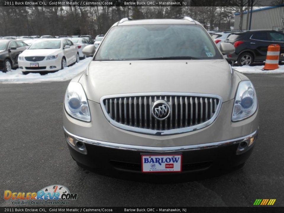 2011 Buick Enclave CXL Gold Mist Metallic / Cashmere/Cocoa Photo #8