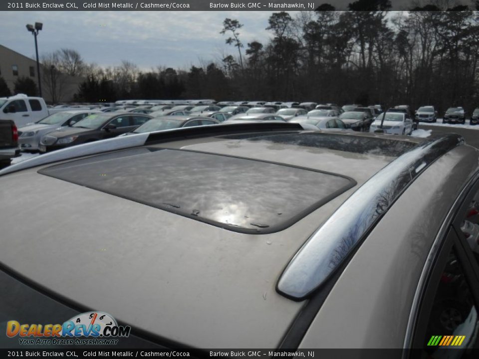 2011 Buick Enclave CXL Gold Mist Metallic / Cashmere/Cocoa Photo #9