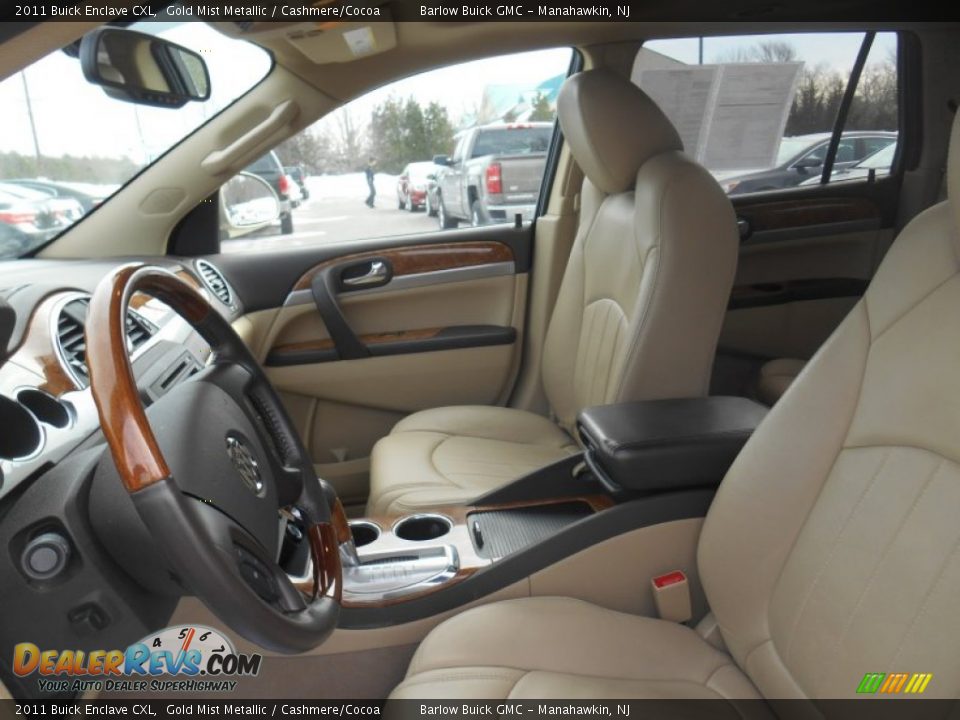 2011 Buick Enclave CXL Gold Mist Metallic / Cashmere/Cocoa Photo #10