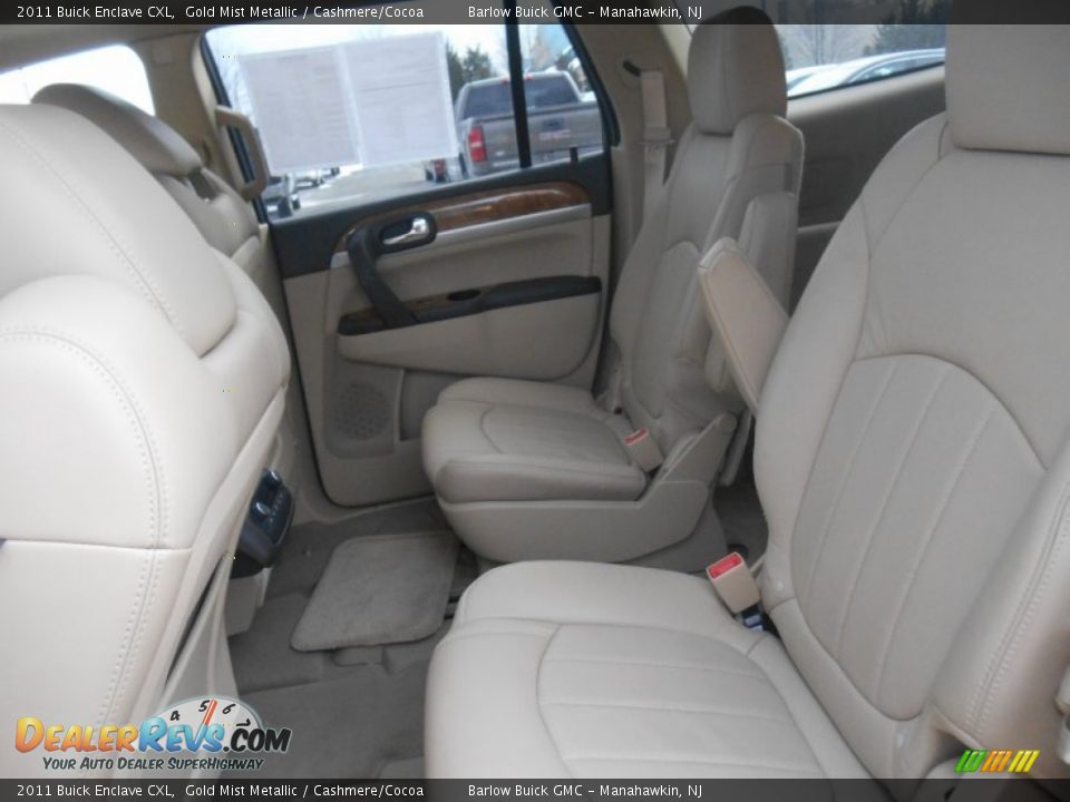 2011 Buick Enclave CXL Gold Mist Metallic / Cashmere/Cocoa Photo #11