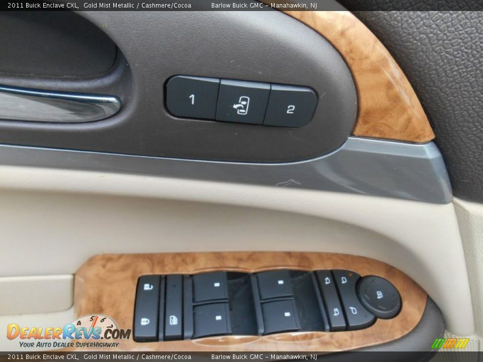 2011 Buick Enclave CXL Gold Mist Metallic / Cashmere/Cocoa Photo #14