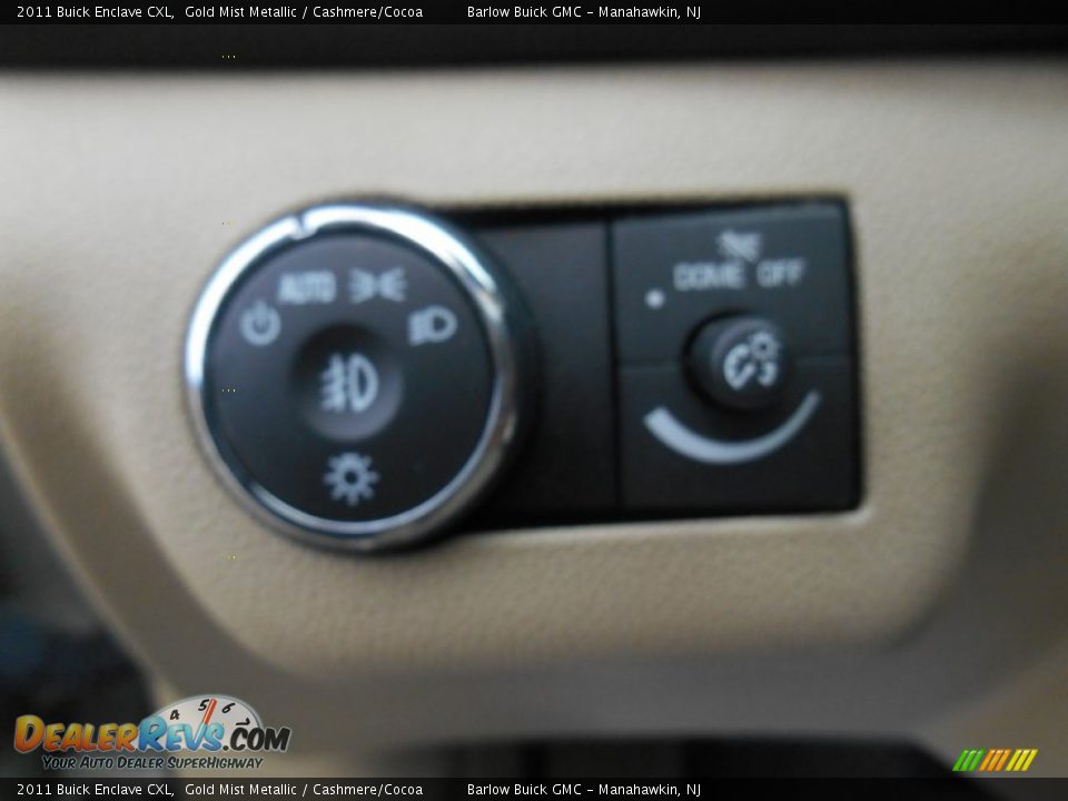 2011 Buick Enclave CXL Gold Mist Metallic / Cashmere/Cocoa Photo #15