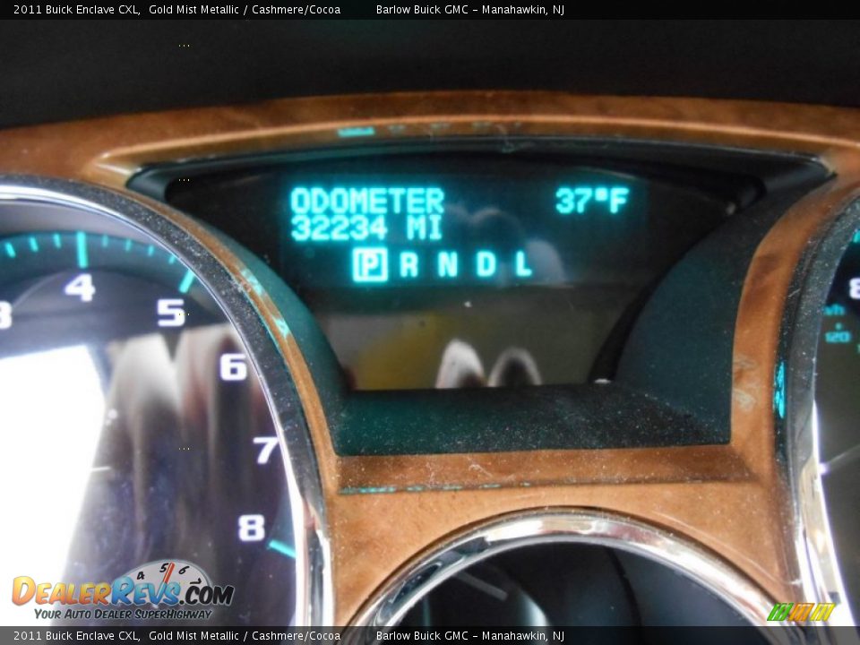 2011 Buick Enclave CXL Gold Mist Metallic / Cashmere/Cocoa Photo #16