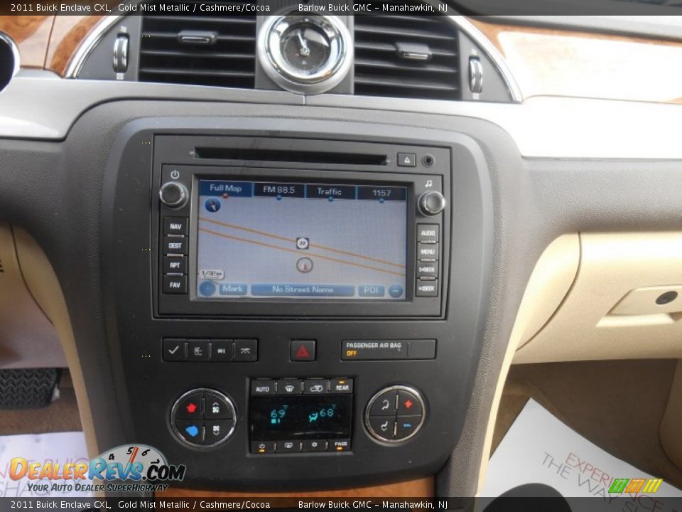 2011 Buick Enclave CXL Gold Mist Metallic / Cashmere/Cocoa Photo #17