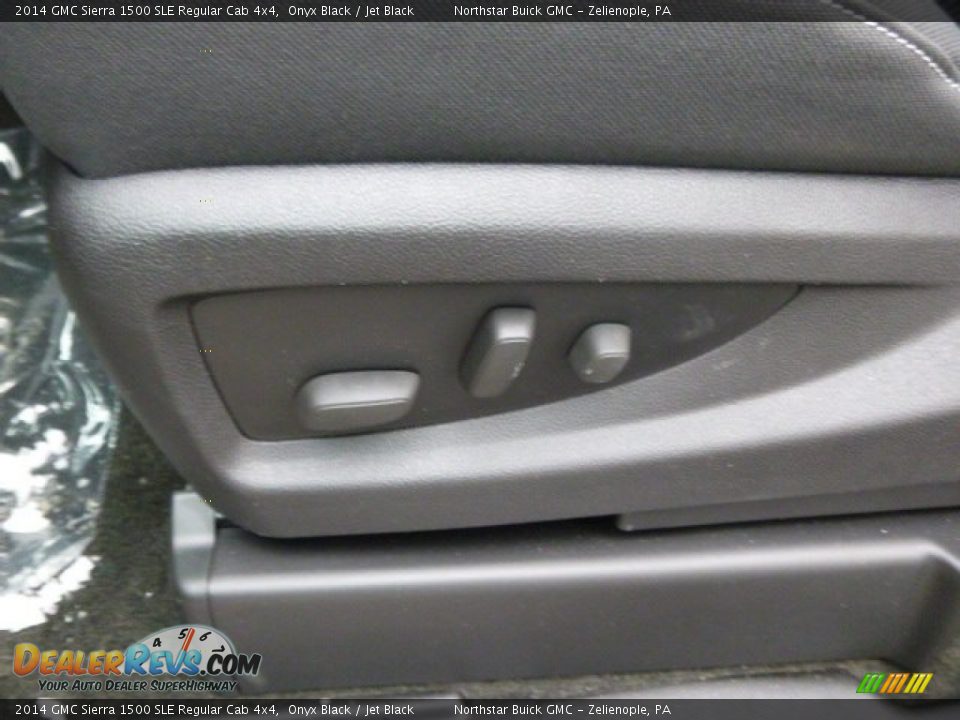 2014 GMC Sierra 1500 SLE Regular Cab 4x4 Onyx Black / Jet Black Photo #13