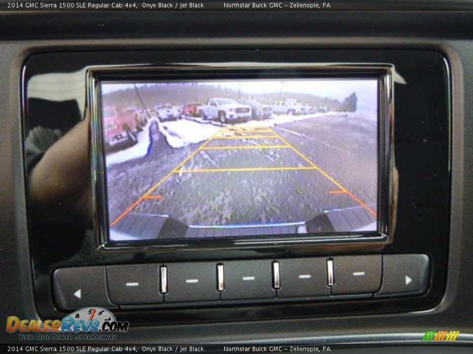 2014 GMC Sierra 1500 SLE Regular Cab 4x4 Onyx Black / Jet Black Photo #17