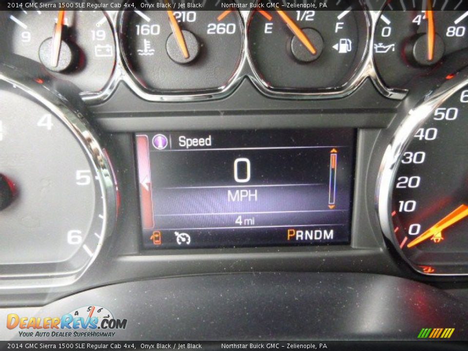 2014 GMC Sierra 1500 SLE Regular Cab 4x4 Onyx Black / Jet Black Photo #19