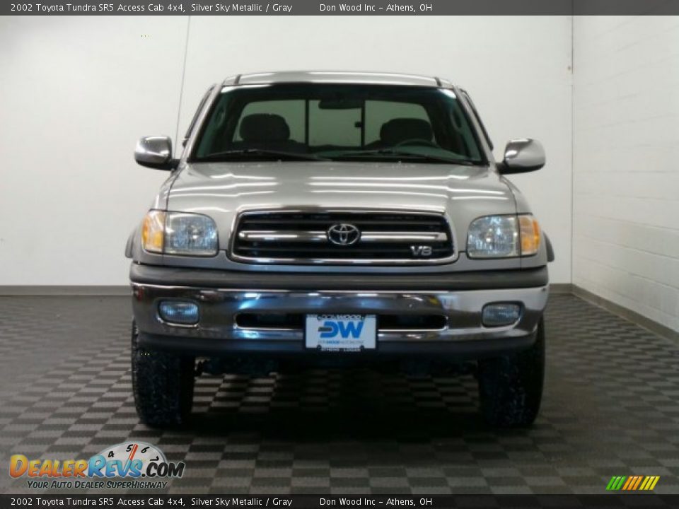 2002 Toyota Tundra SR5 Access Cab 4x4 Silver Sky Metallic / Gray Photo #3
