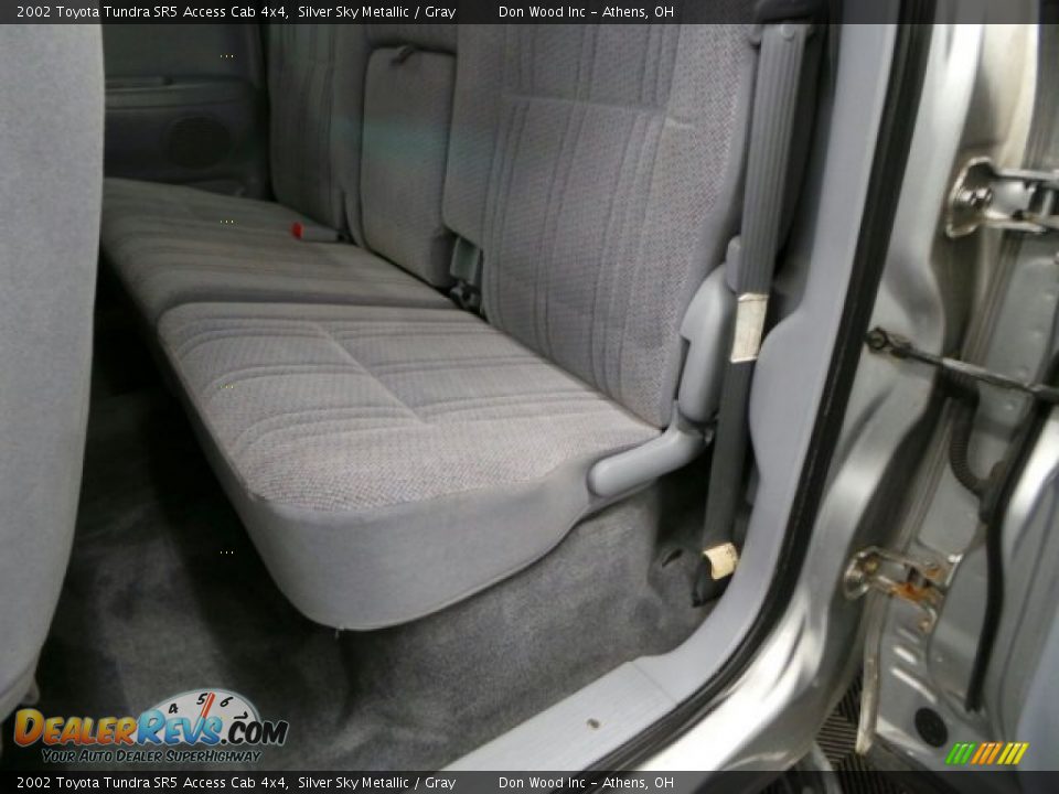 2002 Toyota Tundra SR5 Access Cab 4x4 Silver Sky Metallic / Gray Photo #8