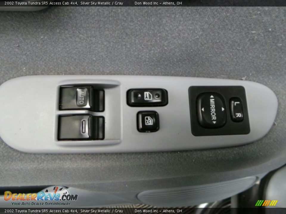 2002 Toyota Tundra SR5 Access Cab 4x4 Silver Sky Metallic / Gray Photo #12