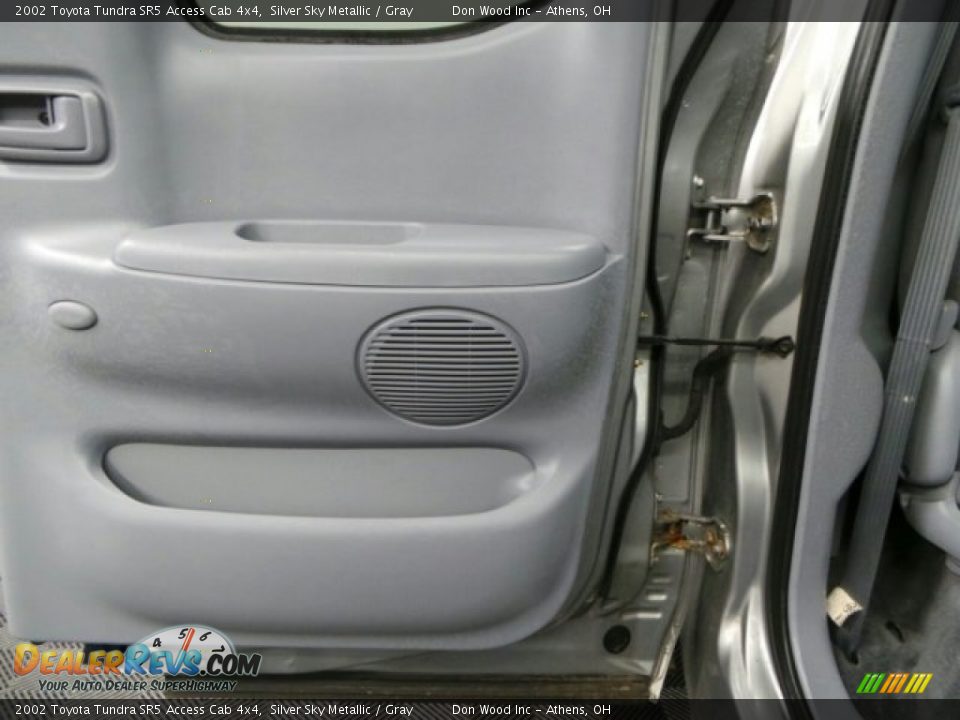 2002 Toyota Tundra SR5 Access Cab 4x4 Silver Sky Metallic / Gray Photo #13
