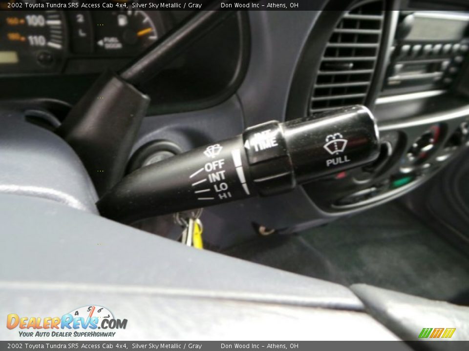 2002 Toyota Tundra SR5 Access Cab 4x4 Silver Sky Metallic / Gray Photo #16