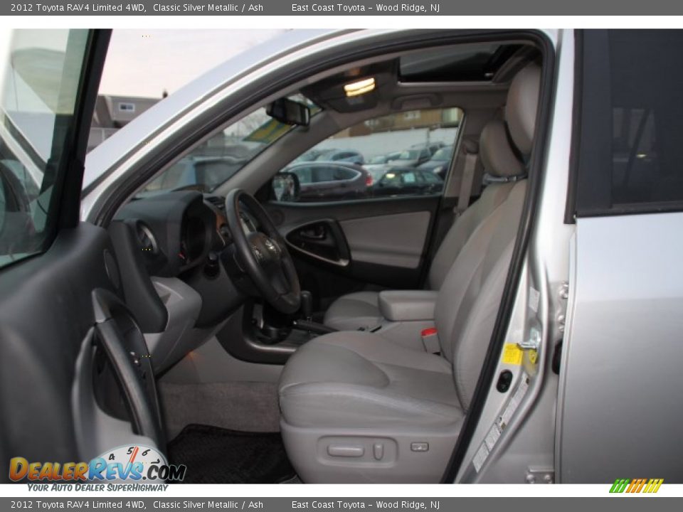 2012 Toyota RAV4 Limited 4WD Classic Silver Metallic / Ash Photo #7