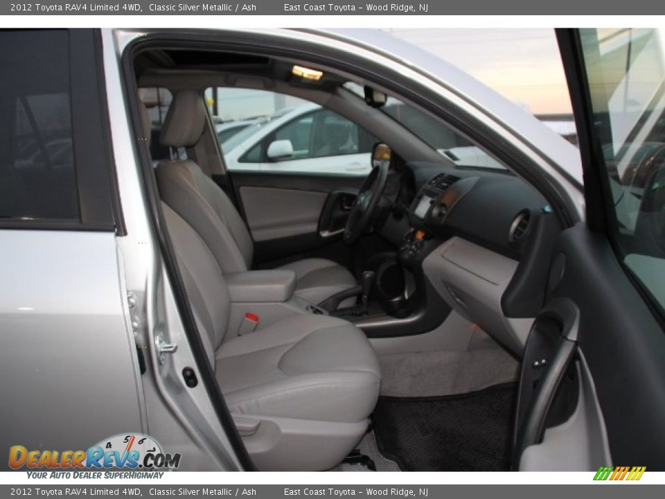 2012 Toyota RAV4 Limited 4WD Classic Silver Metallic / Ash Photo #8