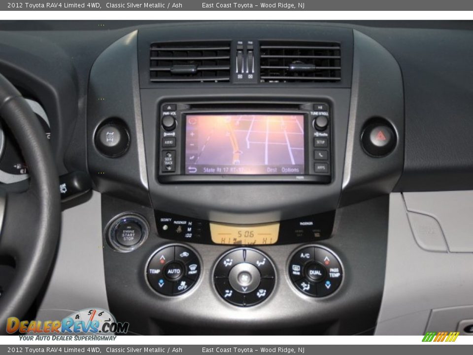2012 Toyota RAV4 Limited 4WD Classic Silver Metallic / Ash Photo #11