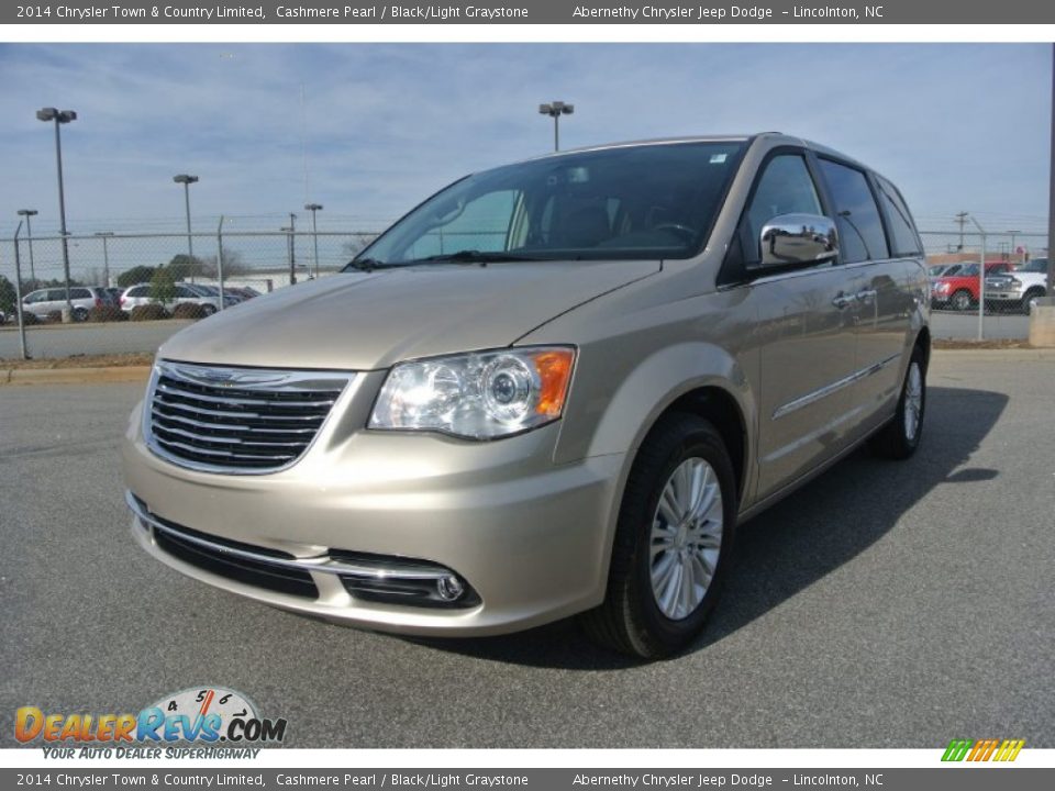 2014 Chrysler Town & Country Limited Cashmere Pearl / Black/Light Graystone Photo #1
