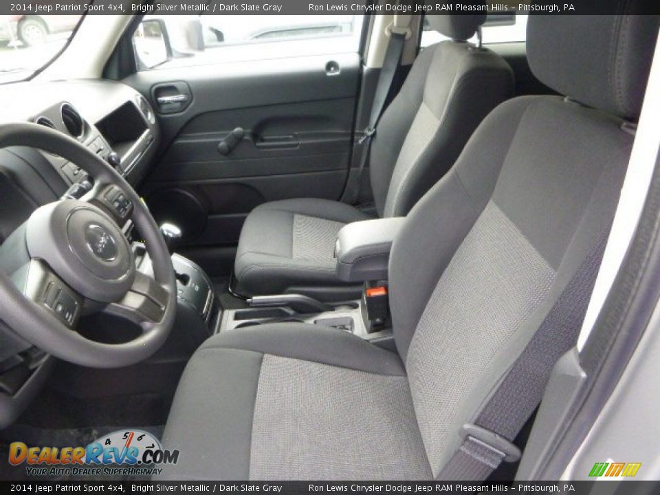 2014 Jeep Patriot Sport 4x4 Bright Silver Metallic / Dark Slate Gray Photo #8