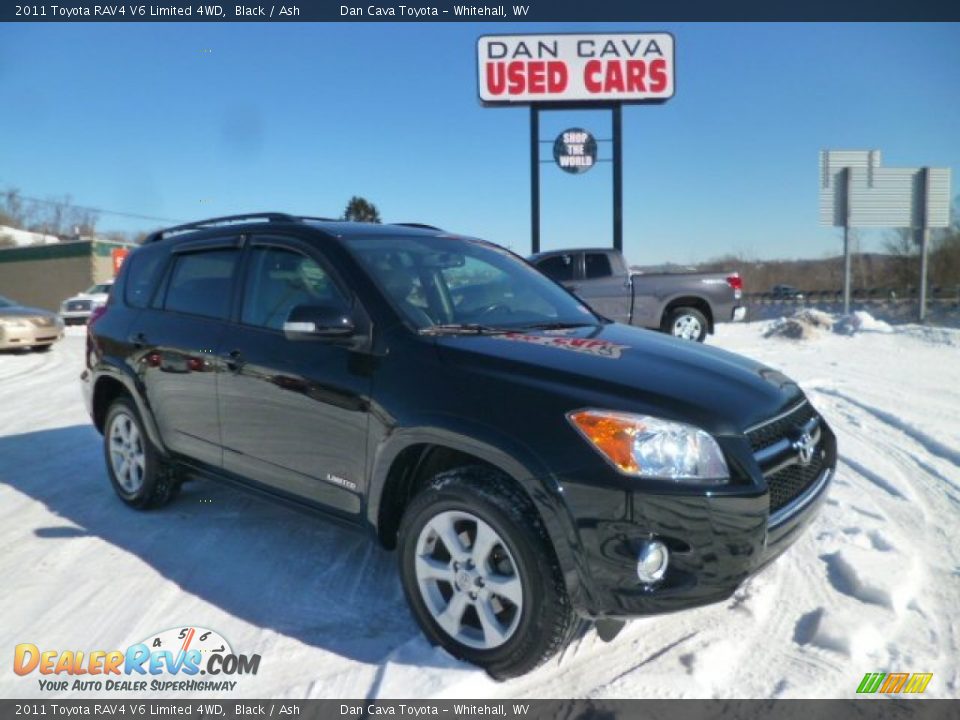 2011 Toyota RAV4 V6 Limited 4WD Black / Ash Photo #1