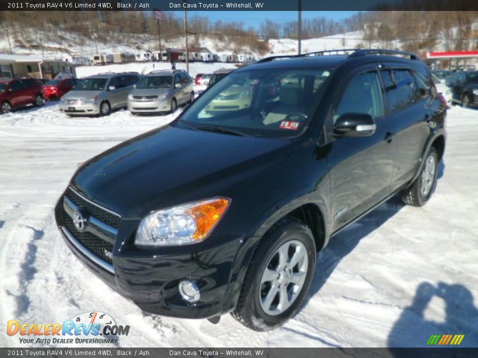 2011 Toyota RAV4 V6 Limited 4WD Black / Ash Photo #2