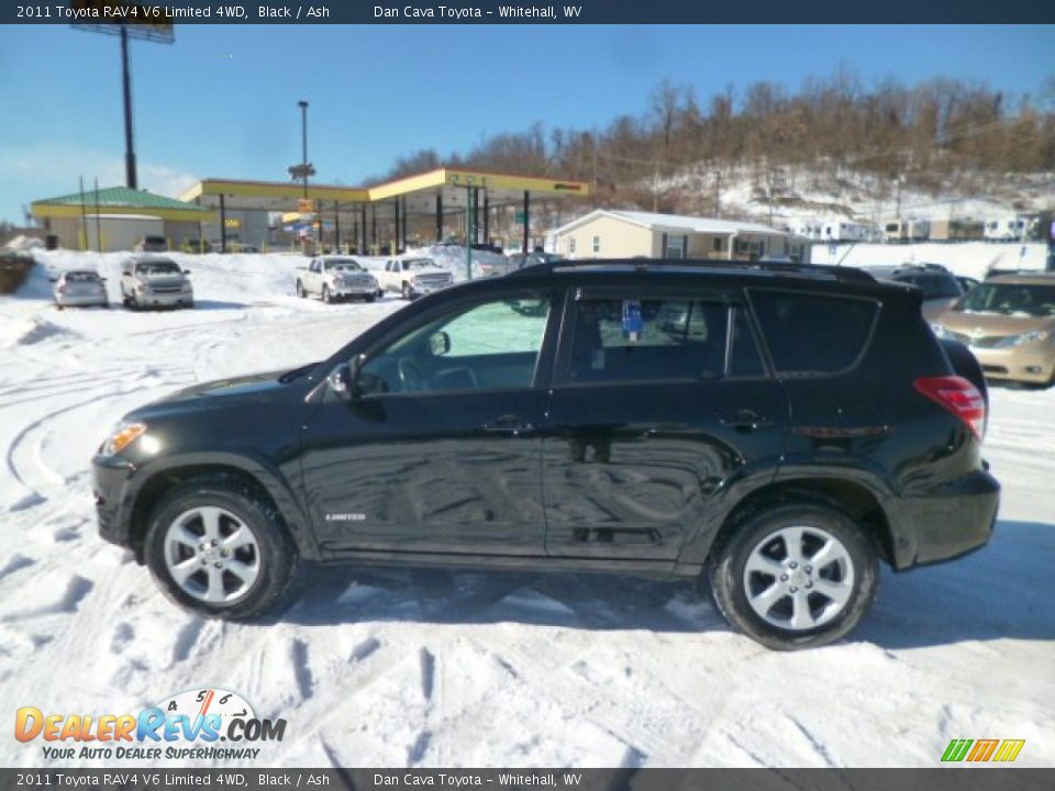 2011 Toyota RAV4 V6 Limited 4WD Black / Ash Photo #3