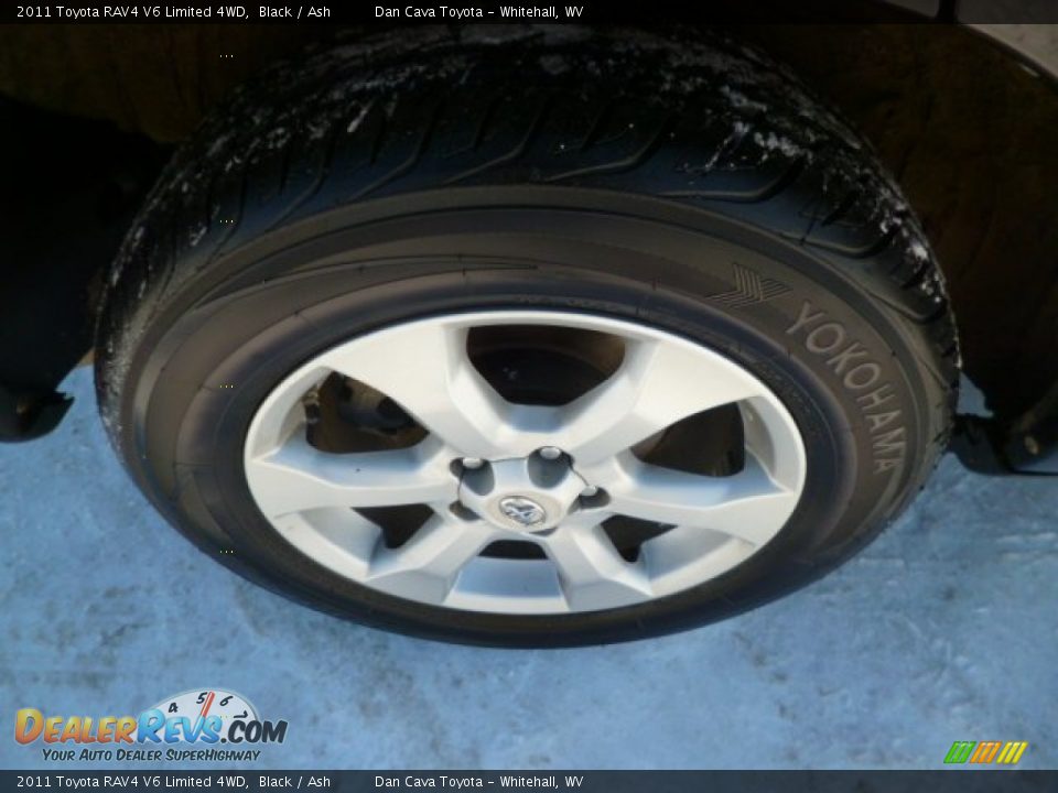 2011 Toyota RAV4 V6 Limited 4WD Black / Ash Photo #6