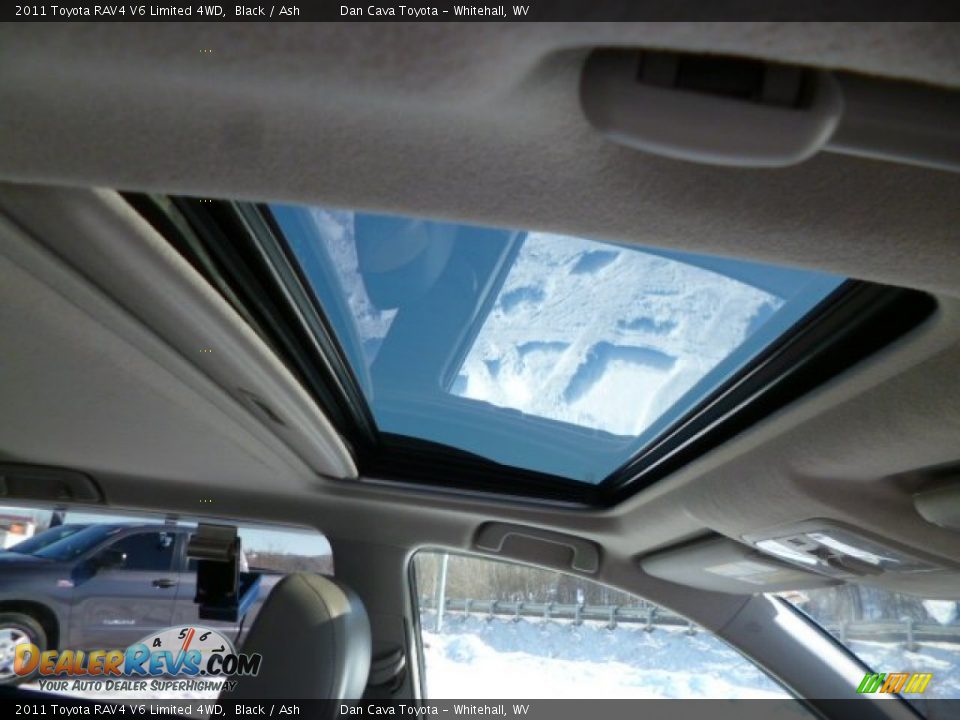 2011 Toyota RAV4 V6 Limited 4WD Black / Ash Photo #8