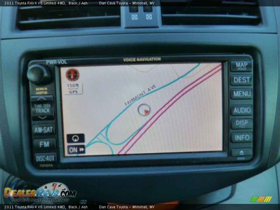 2011 Toyota RAV4 V6 Limited 4WD Black / Ash Photo #14