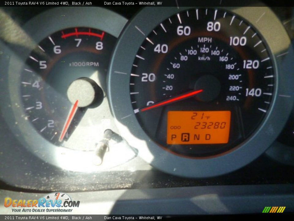 2011 Toyota RAV4 V6 Limited 4WD Black / Ash Photo #15