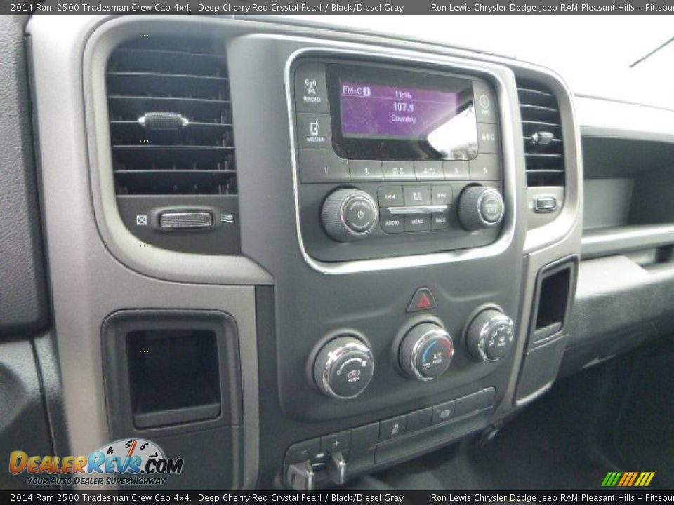2014 Ram 2500 Tradesman Crew Cab 4x4 Deep Cherry Red Crystal Pearl / Black/Diesel Gray Photo #19