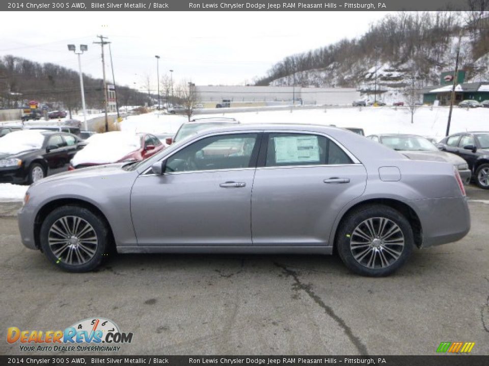 2014 Chrysler 300 S AWD Billet Silver Metallic / Black Photo #2