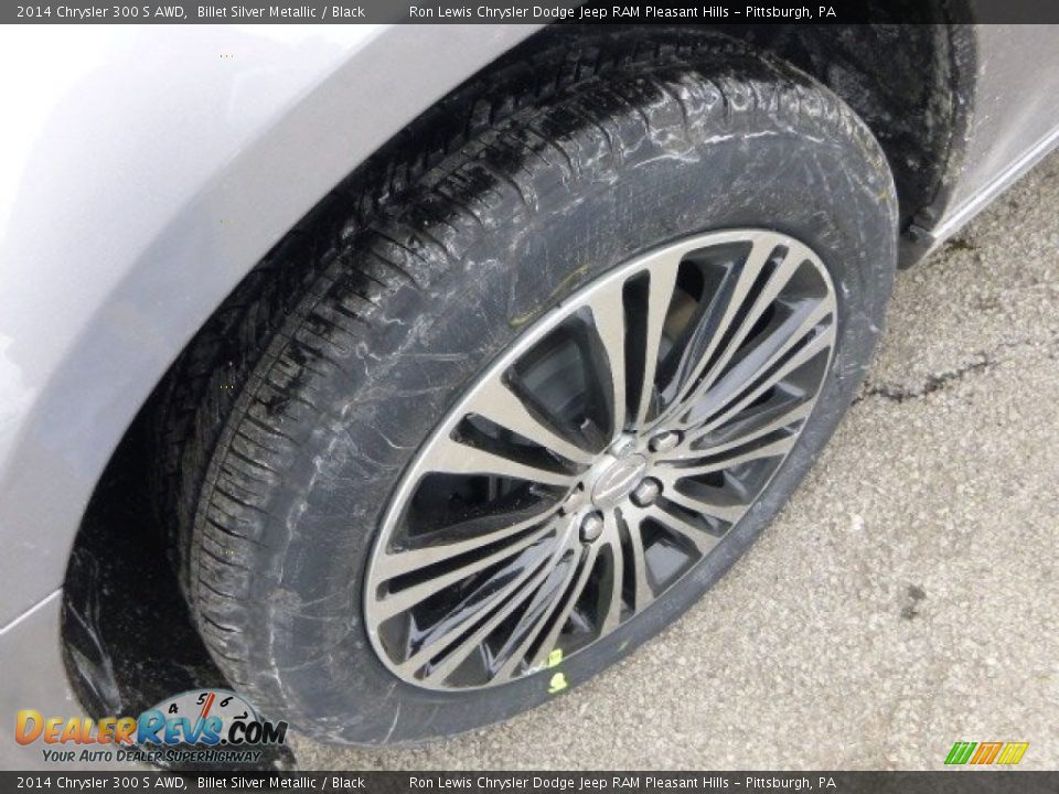 2014 Chrysler 300 S AWD Billet Silver Metallic / Black Photo #9