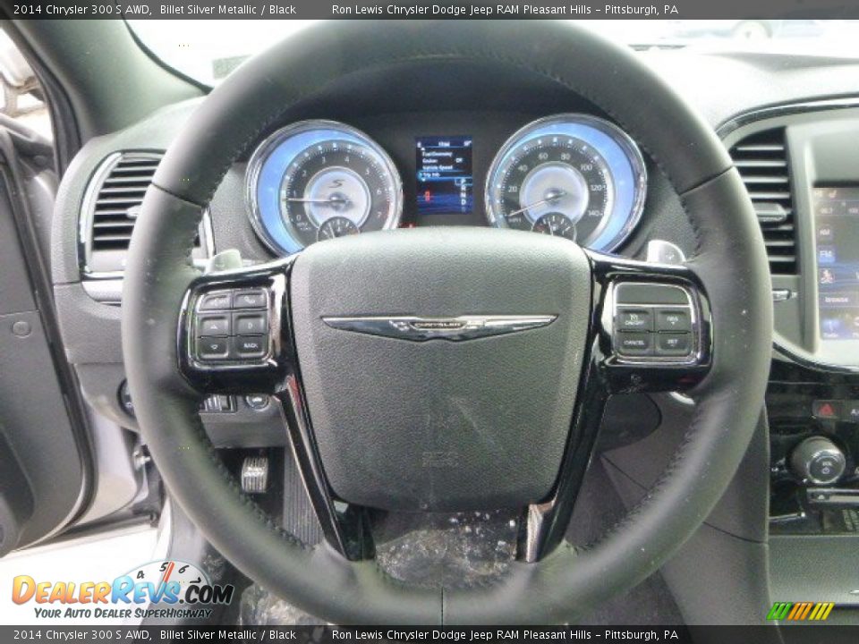 2014 Chrysler 300 S AWD Billet Silver Metallic / Black Photo #16