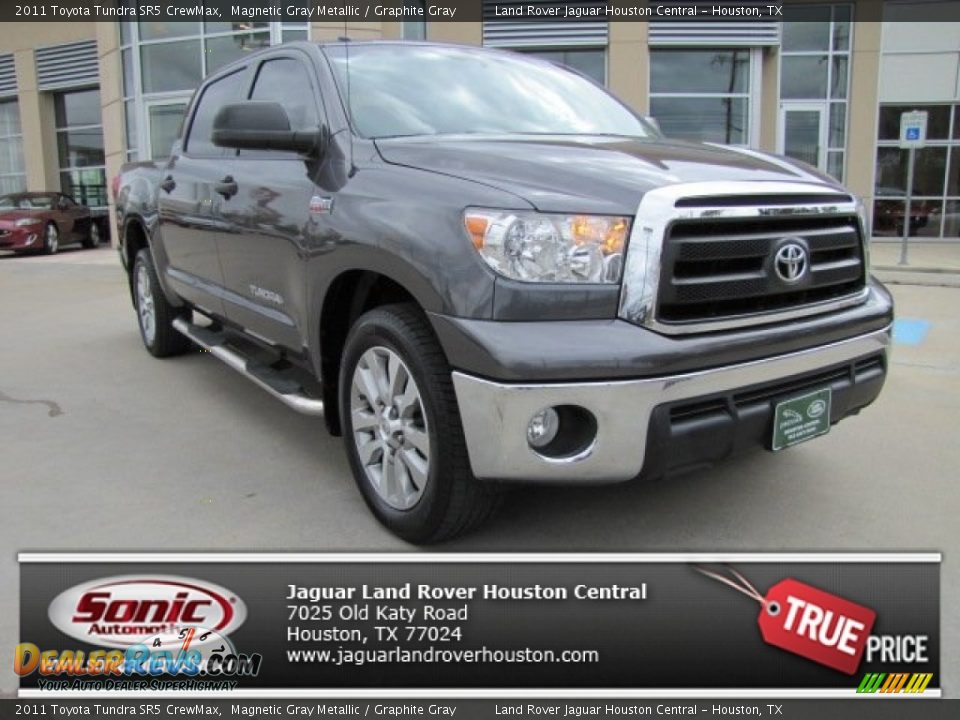 2011 Toyota Tundra SR5 CrewMax Magnetic Gray Metallic / Graphite Gray Photo #1