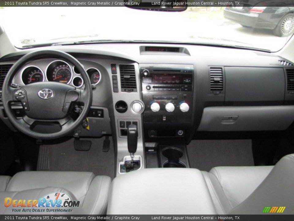 2011 Toyota Tundra SR5 CrewMax Magnetic Gray Metallic / Graphite Gray Photo #3