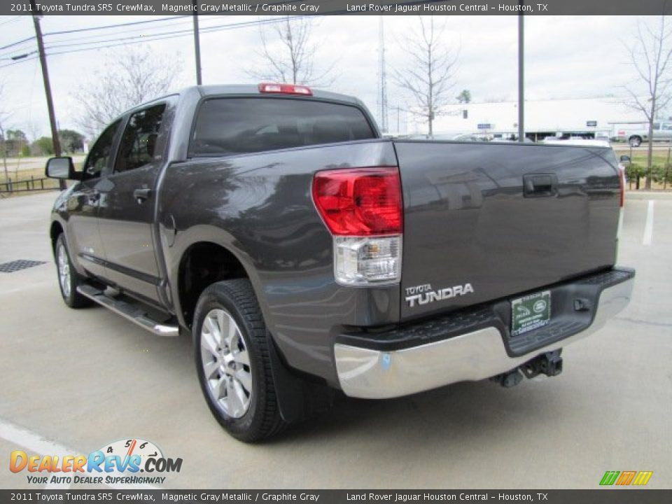 2011 Toyota Tundra SR5 CrewMax Magnetic Gray Metallic / Graphite Gray Photo #8