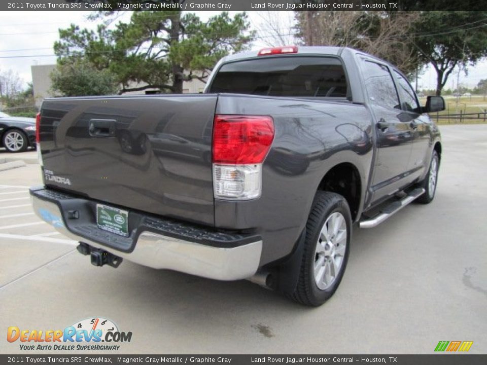 2011 Toyota Tundra SR5 CrewMax Magnetic Gray Metallic / Graphite Gray Photo #10