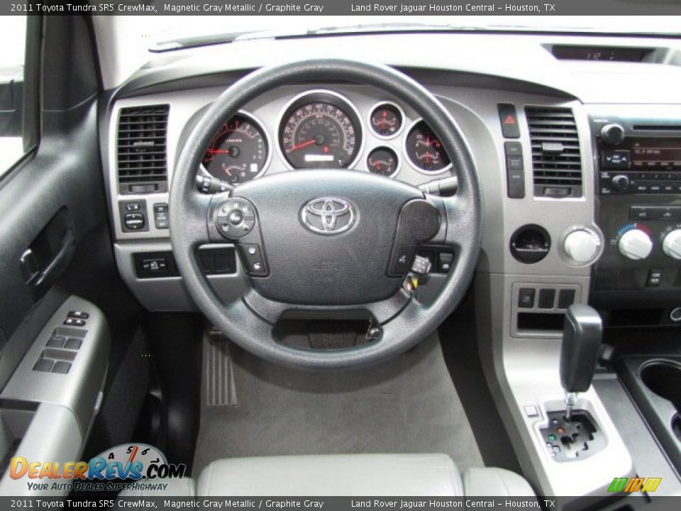 2011 Toyota Tundra SR5 CrewMax Magnetic Gray Metallic / Graphite Gray Photo #13