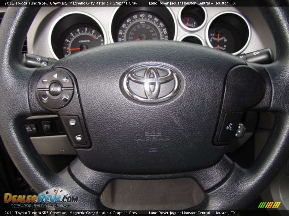 2011 Toyota Tundra SR5 CrewMax Magnetic Gray Metallic / Graphite Gray Photo #14