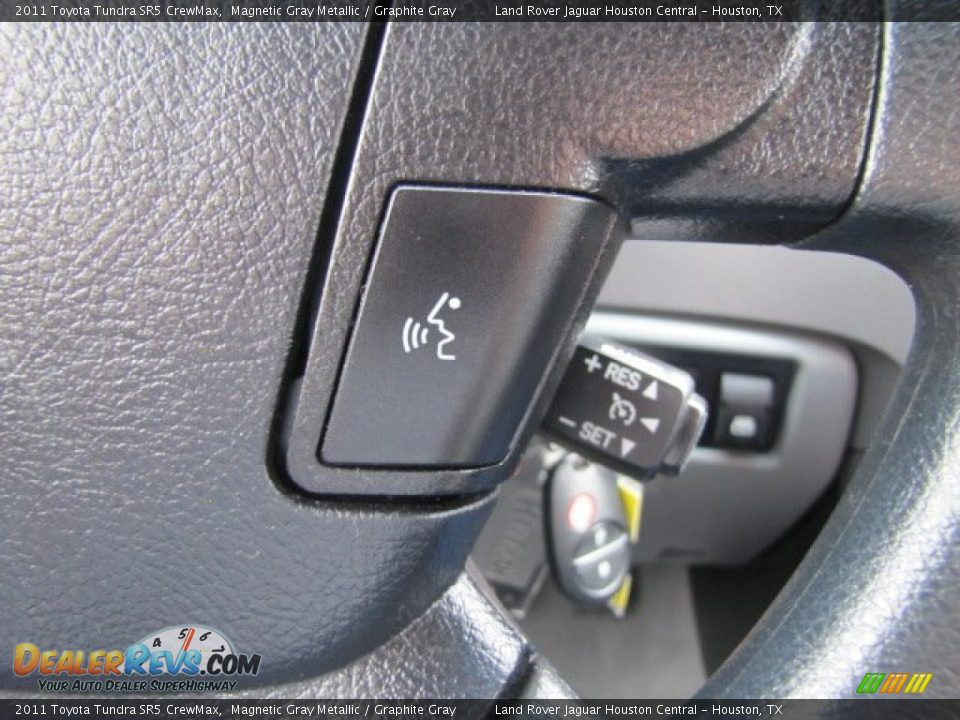 2011 Toyota Tundra SR5 CrewMax Magnetic Gray Metallic / Graphite Gray Photo #15
