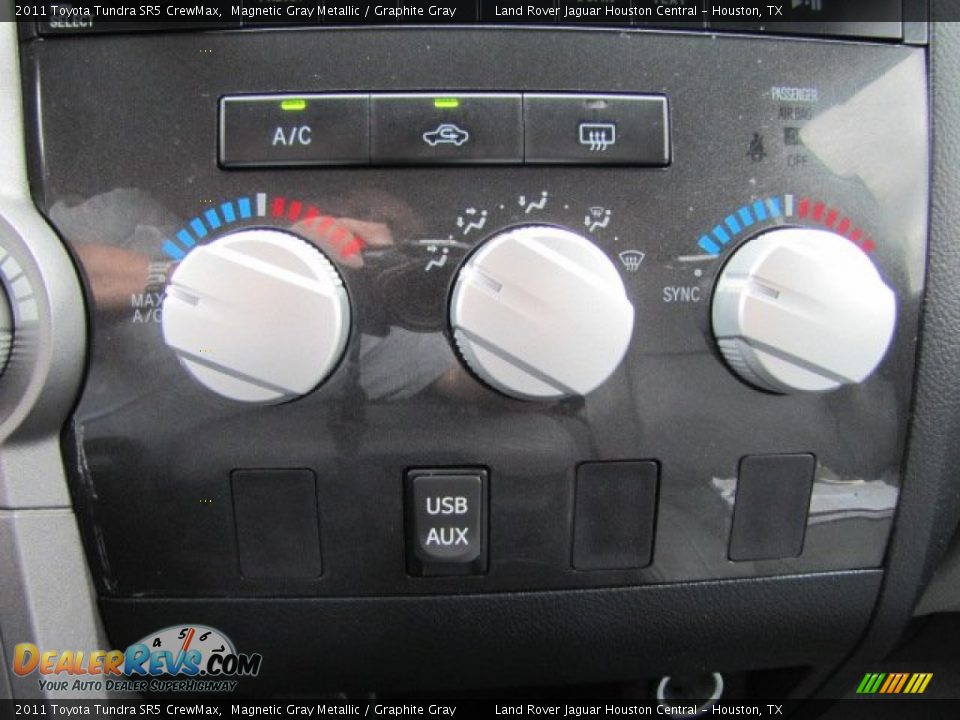 2011 Toyota Tundra SR5 CrewMax Magnetic Gray Metallic / Graphite Gray Photo #21