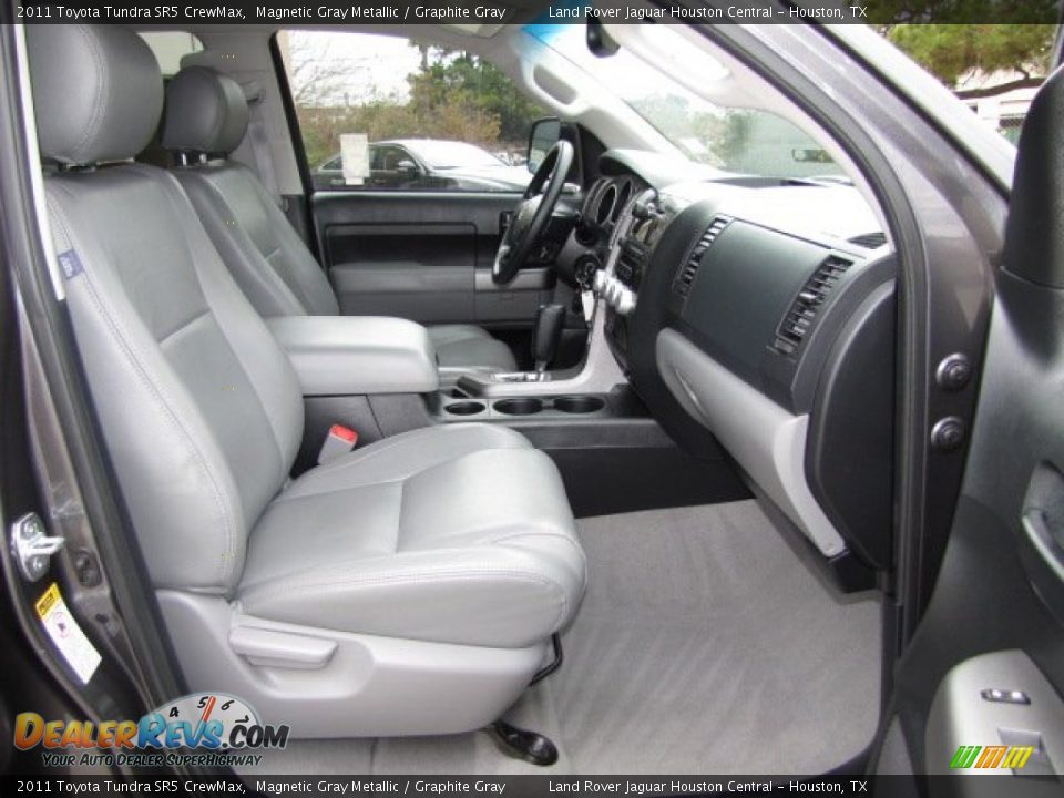 2011 Toyota Tundra SR5 CrewMax Magnetic Gray Metallic / Graphite Gray Photo #29