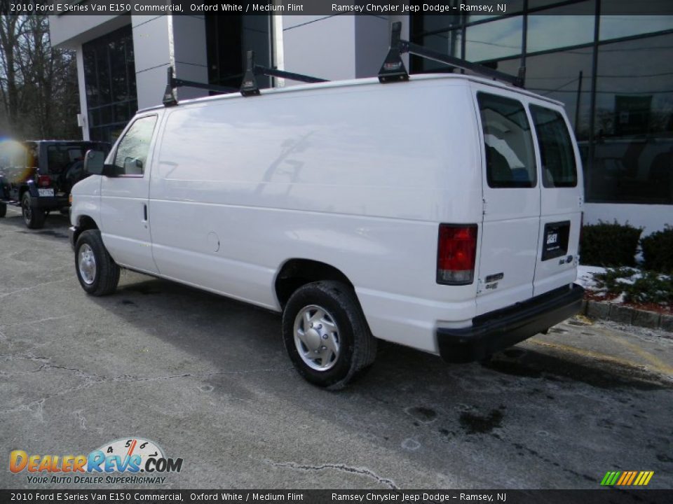2010 Ford E Series Van E150 Commercial Oxford White / Medium Flint Photo #9
