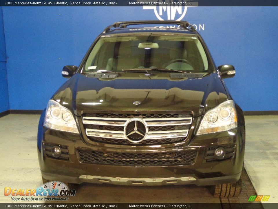 2008 Mercedes-Benz GL 450 4Matic Verde Brook Metallic / Black Photo #5