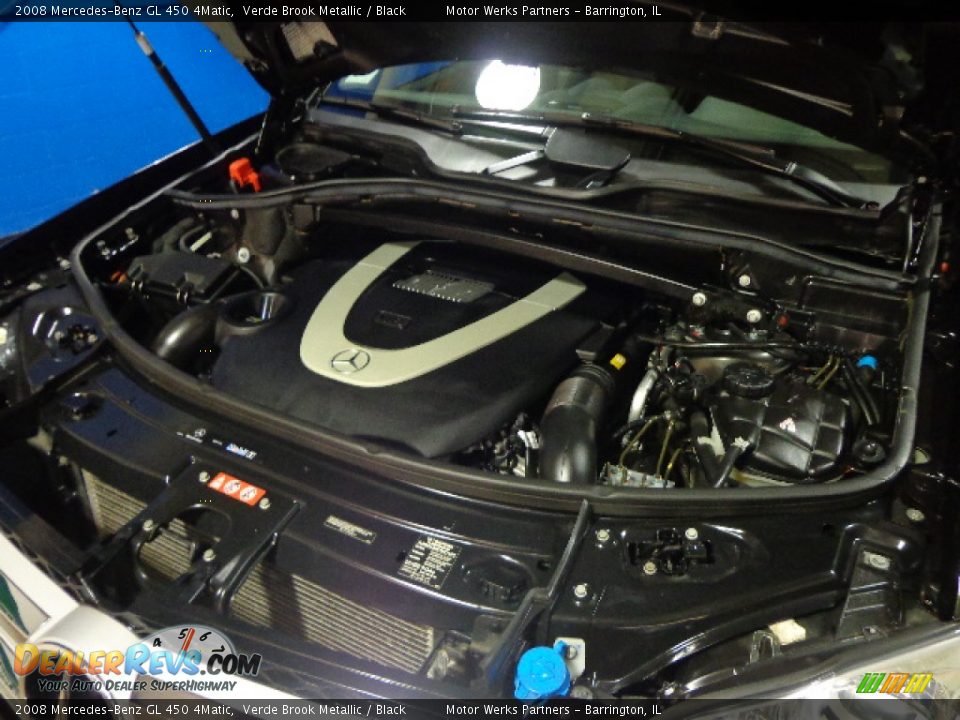 2008 Mercedes-Benz GL 450 4Matic Verde Brook Metallic / Black Photo #6