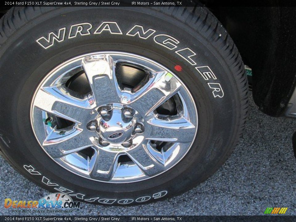 2014 Ford F150 XLT SuperCrew 4x4 Sterling Grey / Steel Grey Photo #2