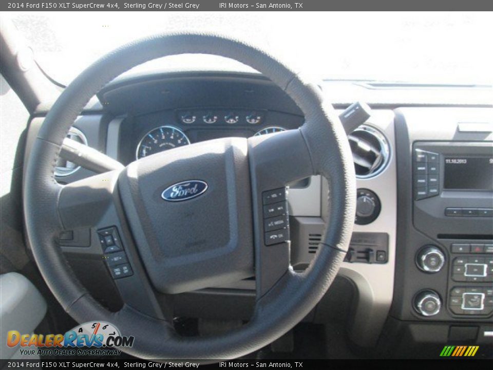2014 Ford F150 XLT SuperCrew 4x4 Sterling Grey / Steel Grey Photo #3