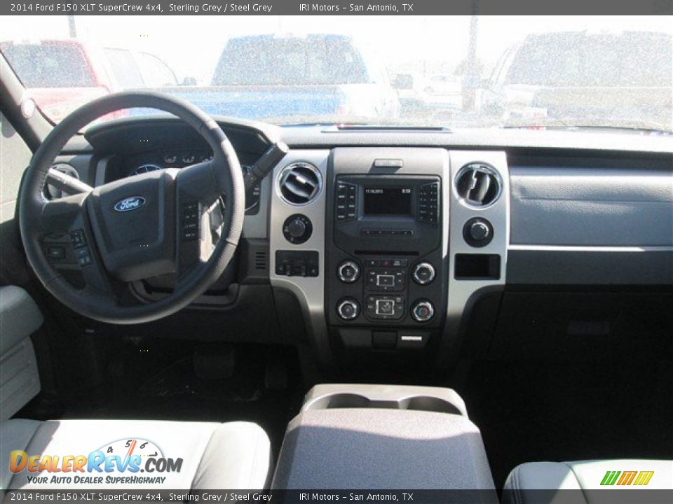 2014 Ford F150 XLT SuperCrew 4x4 Sterling Grey / Steel Grey Photo #4