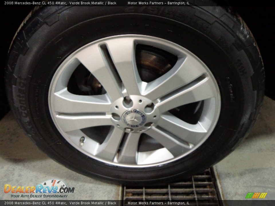 2008 Mercedes-Benz GL 450 4Matic Verde Brook Metallic / Black Photo #9